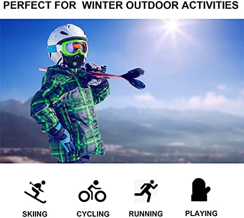 GOXUNYUAN Kids Balaclava Ski Mask Winter Warm Cover