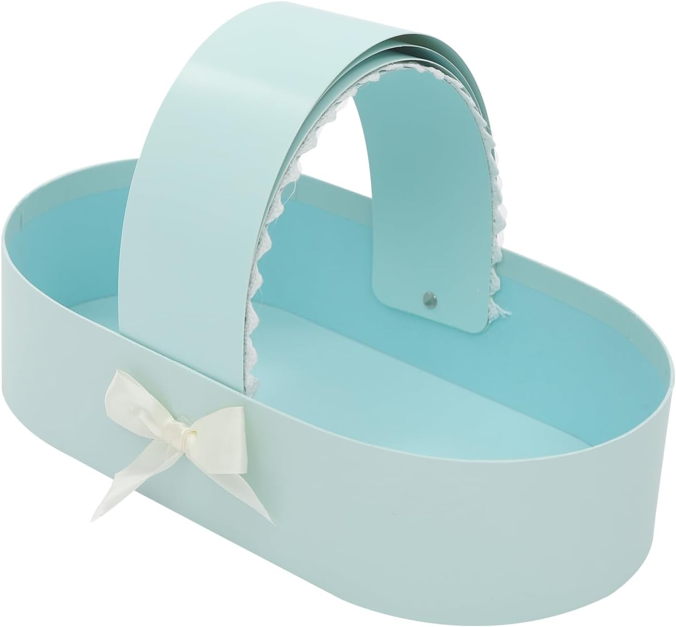 Liffshsy 10pcs Blue Cradle Flower Basket Gift Boxes