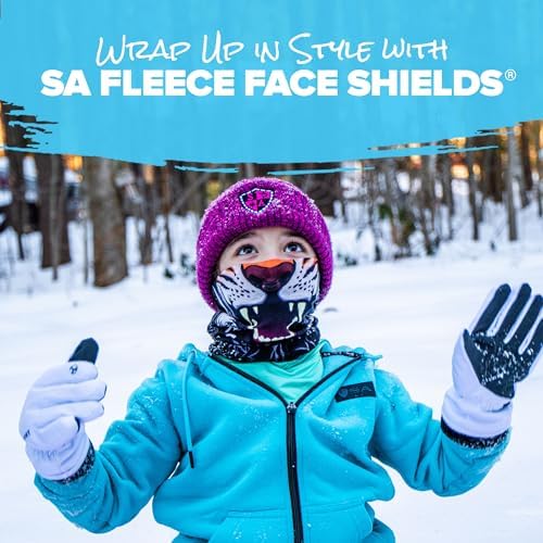 S A Frost Tech Fleece Face Shield for Kids
