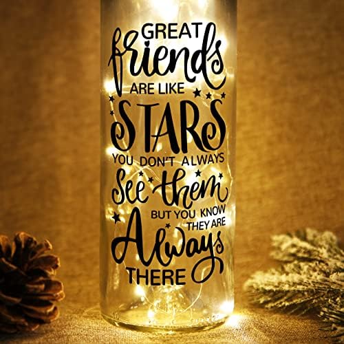 Christmas Gifts for Women - Friendship Bottle Light with Cork