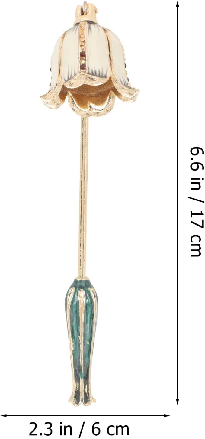 HOLIDYOYO Painted Flower Candle Snuffer