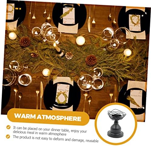 PRETYZOOM Bird Nest Candle Holder Tealight Stand