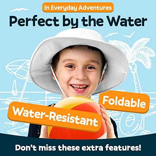 GearTOP Kids Sun Hat with UV Protection 2T-8 1