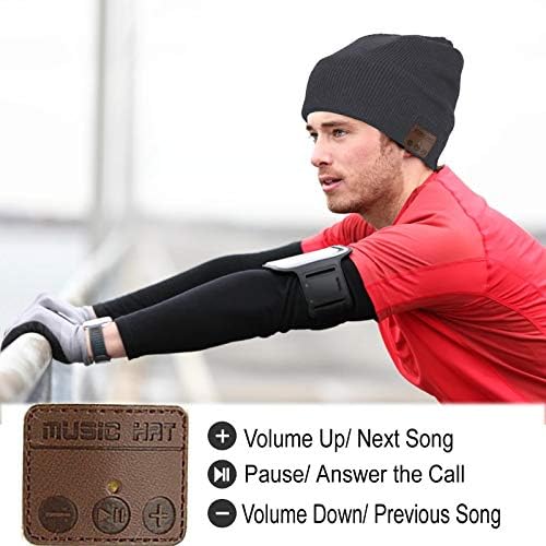 Wireless Music Beanie Hat for Men Women