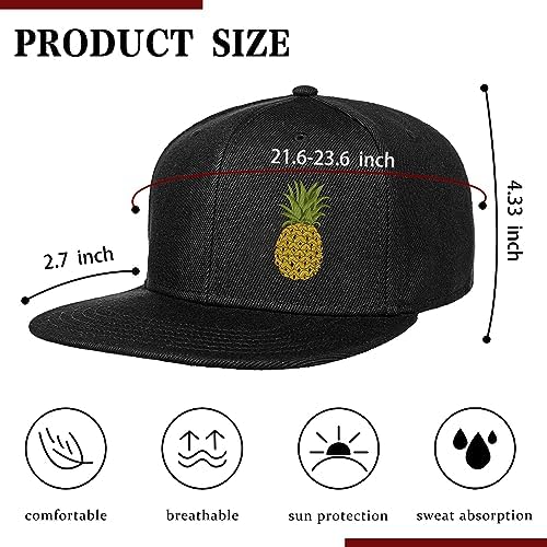 Negi Pineapple Snapback Hat for Men