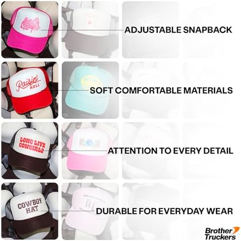 Tequila Trucker Hat Premium Foam Snapback for Men Women