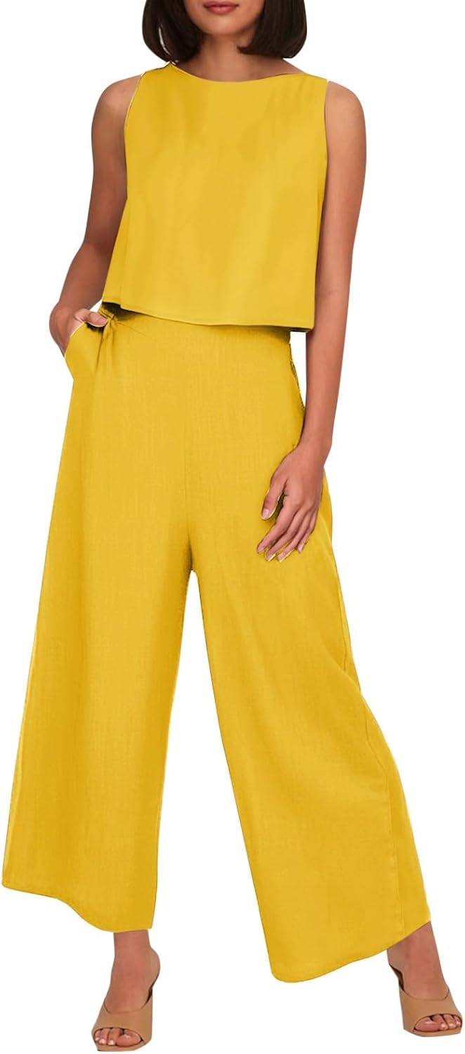 TTBDWiian Women 2 Piece Summer Outfit Set