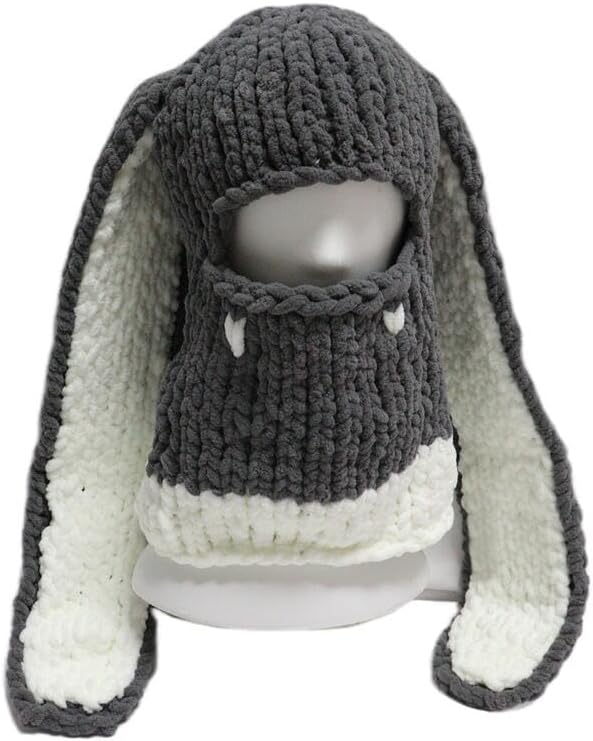 Avilego Y2K Knit Balaclava Face Mask for Women Men