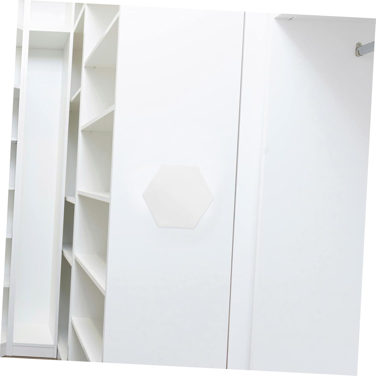 Cabilock Acrylic Hexagon Wall Mirror Easy to Clean