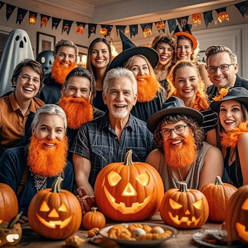 Funny Fake Beard Man Mustache Costume Accessory