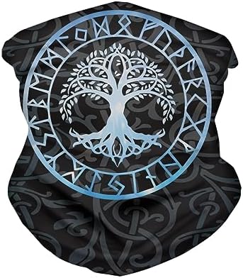 KIDVOVOU 3D Print Balaclava Multifunctional Face Mask Scarf Headwear