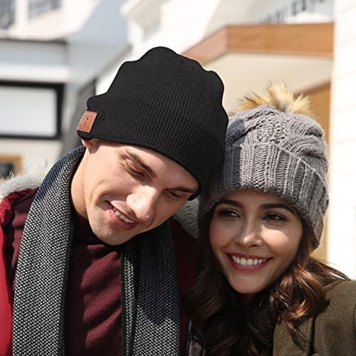 ASIILOVI Bluetooth Beanie with 20hr Playtime