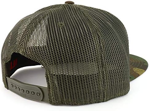 Armycrew Camouflage Cotton Twill Snapback Hat 1