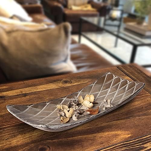 Porto Boutique Brown Decorative Wooden Tray