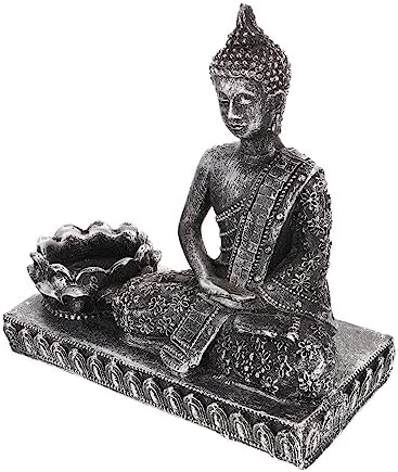 Holibanna Antique Buddha Statue Candle Holder Decor 1
