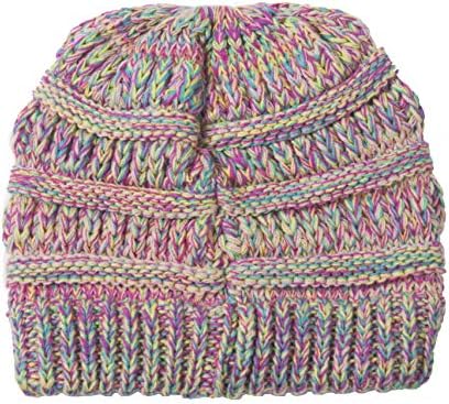 Gravity Threads Kids Soft Cable Knit Winter Beanie 1
