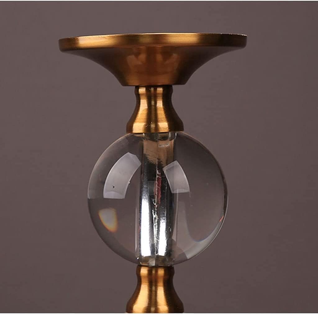 Candelabra Candlestick Holders with Glass Covers