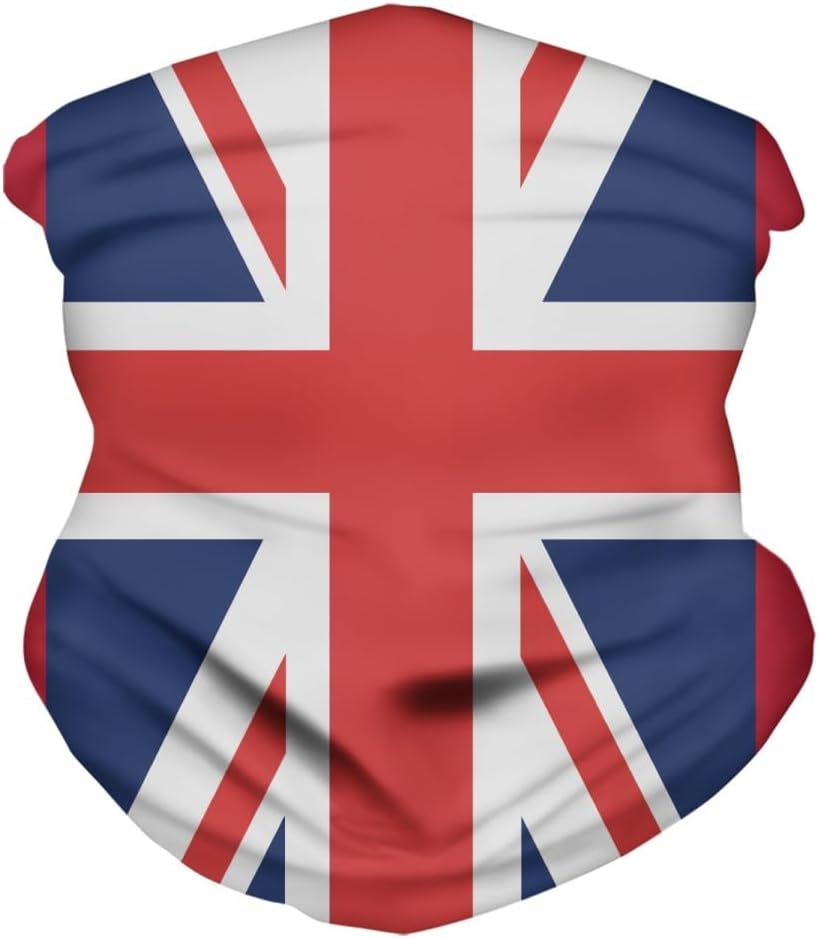 GLUDEAR 3D Fish Scale Print Balaclava Face Scarf