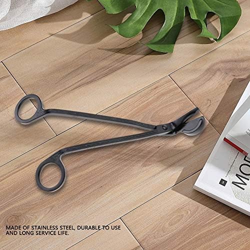 Restokki Candle Wick Trimmer with Semicircular Stainless Steel Clip