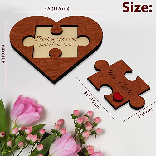 Personalized Thanks for Helping Me Grow Wooden Sign