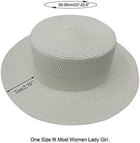 UANGKOU A-White Packable UV Protection Sun Hat for Women Men