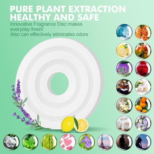 Demissle 60 Pcs 20 Flavors Scent Discs for Towel Warmers