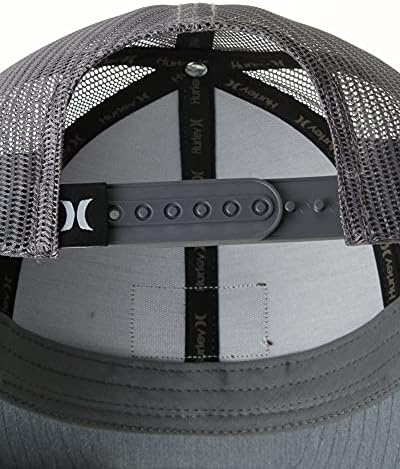 Hurley Mens Caps - Black Snap Back Trucker Hat