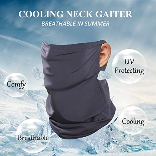JSPA Ice Silk Cooling Balaclava Neck Gaiter