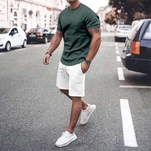 TTBDWiian Men 2 Piece Tracksuit Set