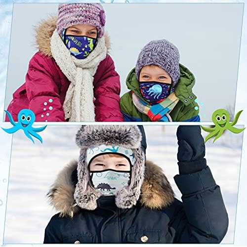 3 Pieces Kids Balaclava Ski Face Warmer