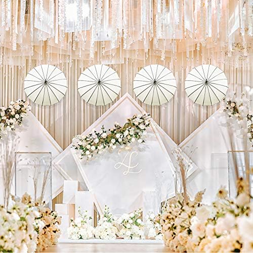 VIVI SKY Pagoda Peak Classic Umbrella Ivory 1