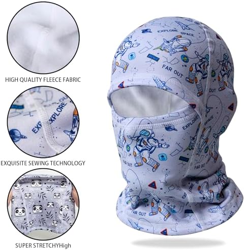 COTEO Kids Windproof Balaclava for Winter Skiing and Cycling