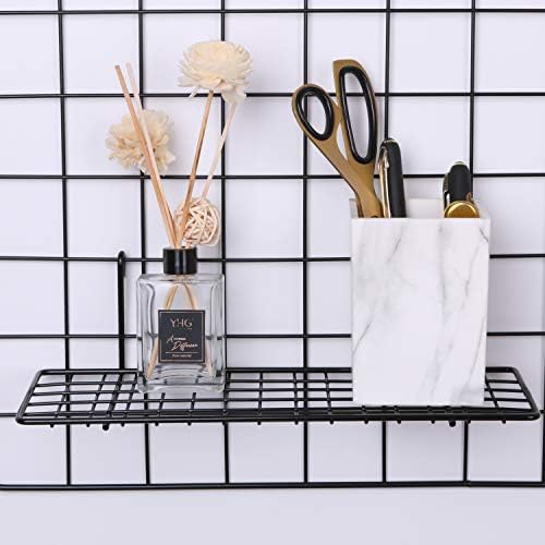 Kaforise Wall Hanging Shelf for Grid Panel Black
