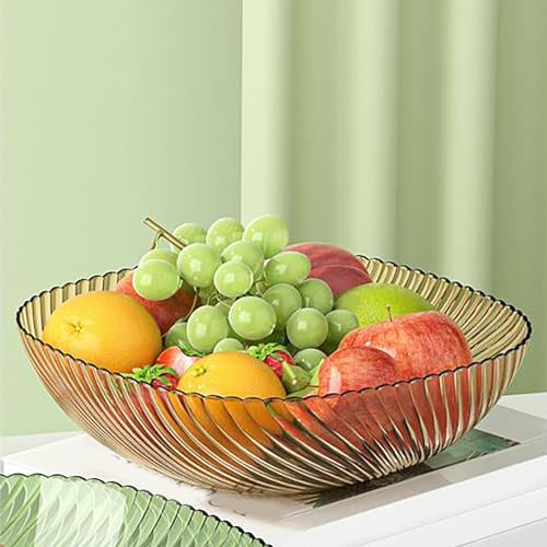 DXIXD Dark Green Decorative Fruit Bowl 1