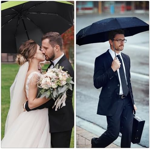 Jexine 6 Pcs Compact Automatic Umbrella Set 1