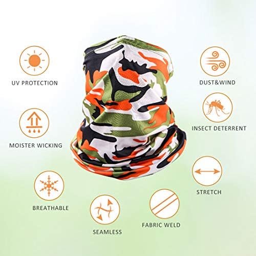 LUOLIIL VOE 2 Pcs Winter Neck Gaiter Scarf