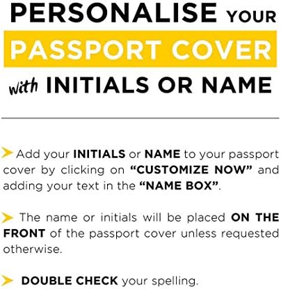 Kids Personalized Leather Passport Holder - Travel Gift
