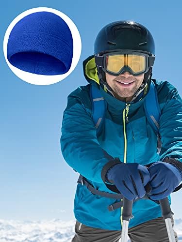 SATINIOR 4 Pack Cotton Skull Caps Winter Warm Beanies