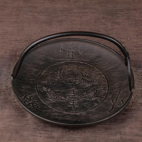 SECHUDO 7 Small Cast Iron Tray - Decorative and Functional