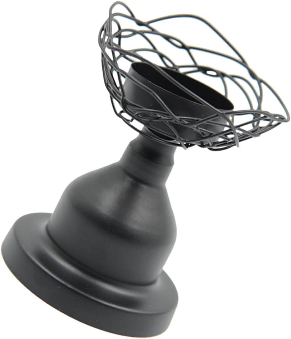 PRETYZOOM Bird Nest Candle Holder Tealight Stand