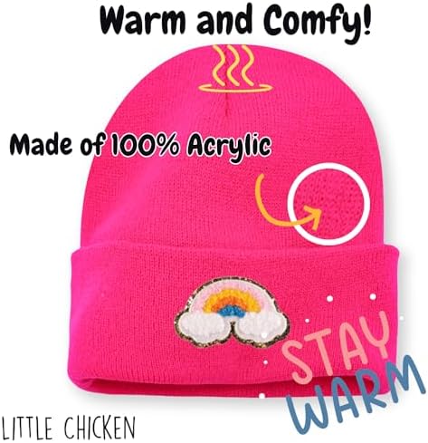 Little Chicken Kids Beanie - Warm Cozy for Ages 5-15 1