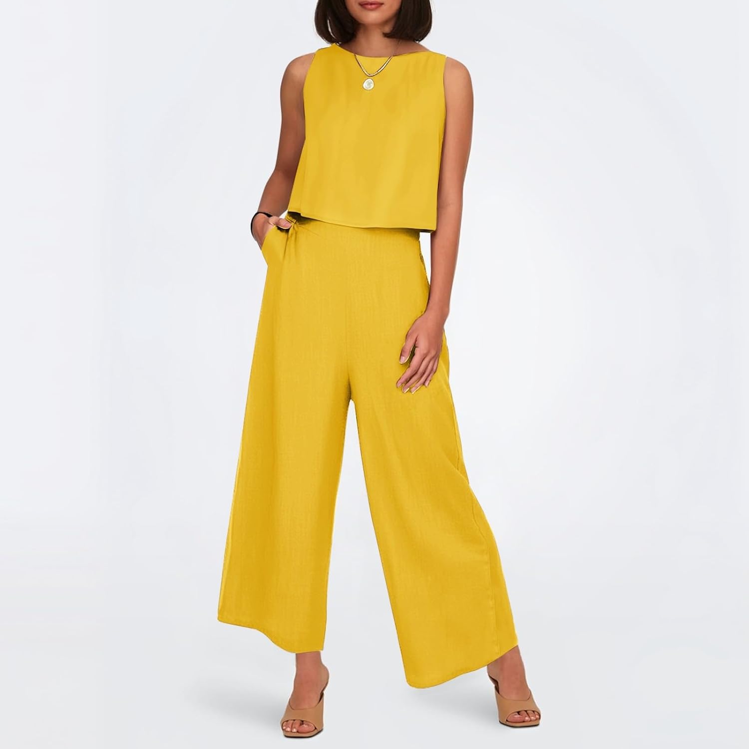 TTBDWiian Women 2 Piece Summer Outfit Set