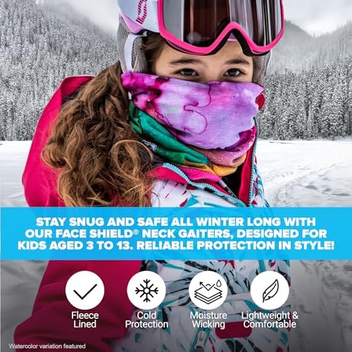 S A Frost Tech Fleece Face Shield for Kids