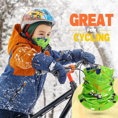 Kids Ski Mask Winter Fleece Gaiter for 4-10 Years 1