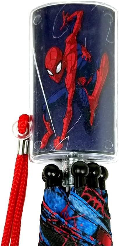 Spider-Man Kids Umbrella Black One Size 1
