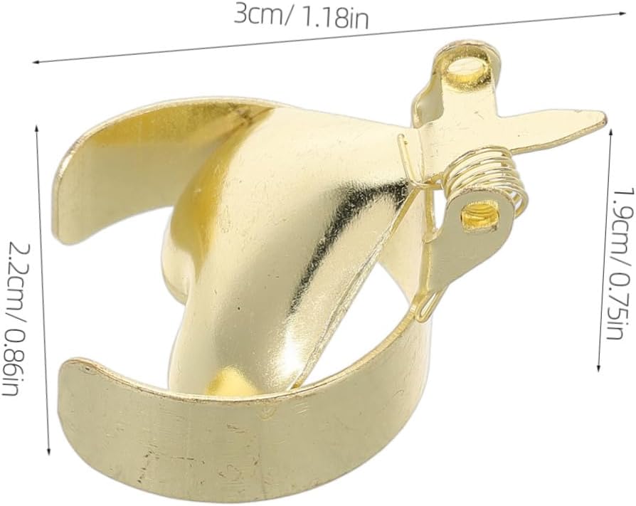 Alipis 2Pcs Heart Shaped Metal Candle Snuffer Reusable