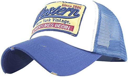 MANHONG Adjustable Mesh Baseball Cap for Men and Women