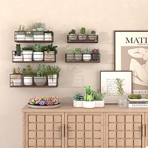 CRUGLA Floating Wall Shelves Set of 5