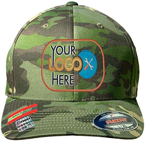 Custom Logo Baseball Cap with Flexible Fit