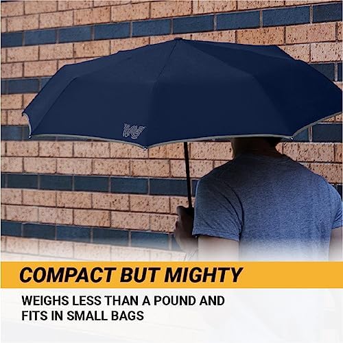 Weatherman Compact Mini Umbrella - Windproof for 45 MPH